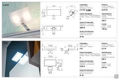 Technische Daten der Spotlights, die zum Oasis-Spiegelschrank passen