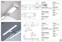 Technische Daten der Spotlights, die zum Oasis-Spiegelschrank passen