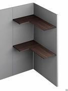 Horizon Lounge begehbarer Kleiderschrank - Modularer Aufbau mit Eckpaneel und Einlegeböden