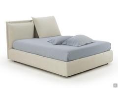 Blendbett mit Bezug aus 100% Leinenstoff Capri Farbe 03 sand