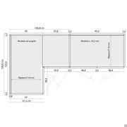 Schema eines Wide Aufbaus mit Eckmodul T.61,2 