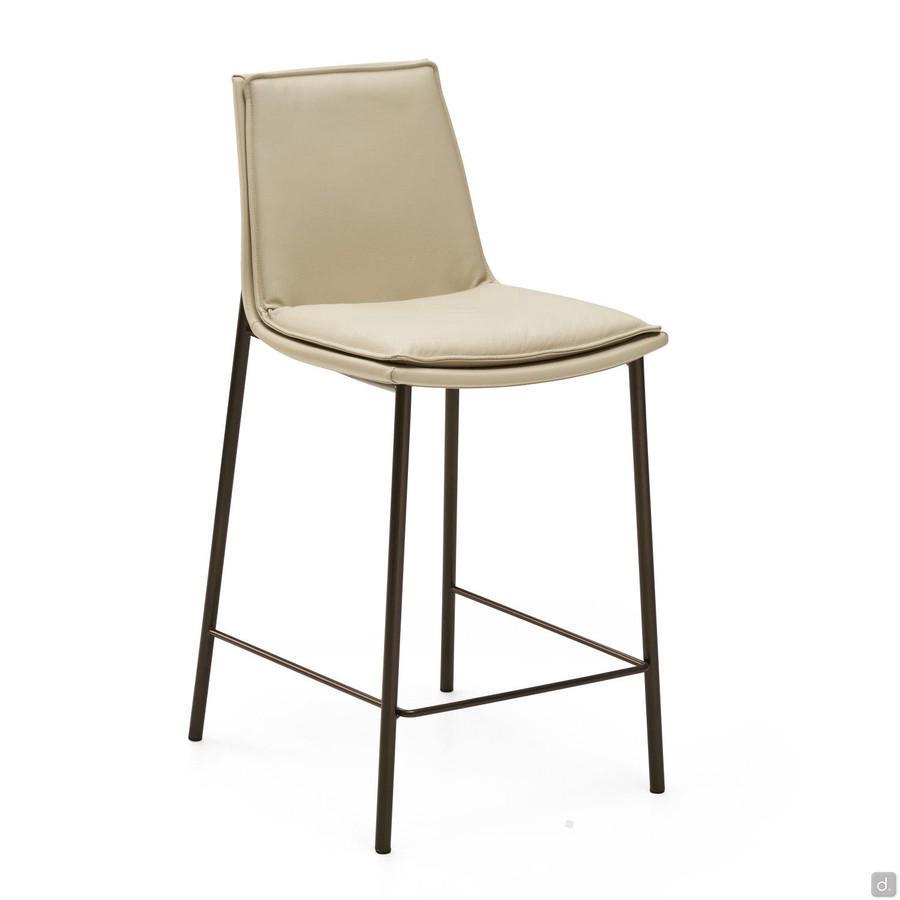 Eleganter gepolsterter Hocker Dalila