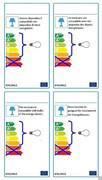 Blattgold-Deckenleuchte Roundabout - Etikett