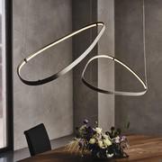 Rundförmige Led Lampe in Metall Magellano von Cattelan