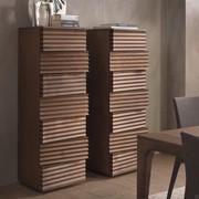 Paar Highboards Belmond aus Holz