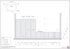 3D-Küchenplanung - Systemschema Seite A