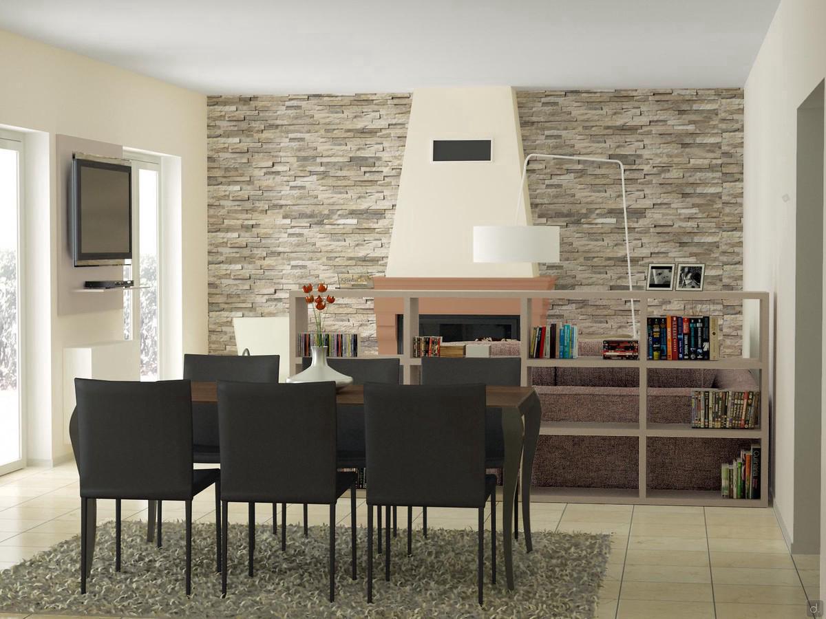 Progettazione 3D Soggiorno/Salotto - render