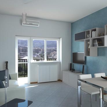 Progettazione 3D Soggiorno/Salotto - render