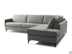 Litchis Schlafsofa in zweifarbiger Ausführung mit Ottomane 110 cm breit und 245 cm tief