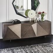 Sideboard mit 3 diamantförmigen Türen Kayak von Cattelan