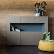 Start Highboard mit zentralem offenem Fach