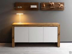 Rialto 3-türiges Sideboard mit Holzrahmen Briccole Venezia essence