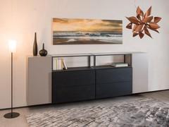 Hängesideboard aus Metall mit offenem Fach FreeHand