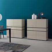 Modernes Highboard mit Türen und Schubladen Raiki