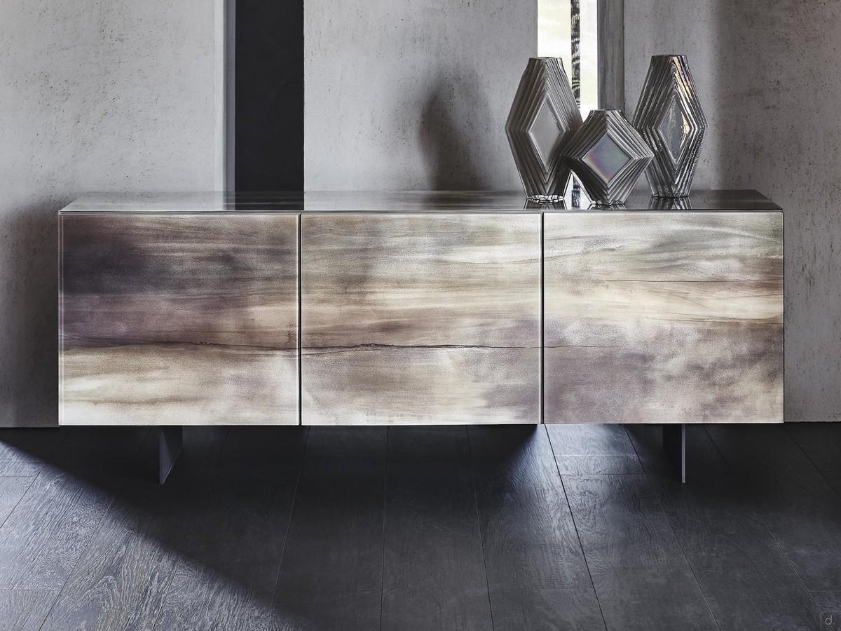 Sideboard für das Wohnzimmer in Kristall Deko Focus von Cattelan