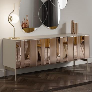 Modernes Sideboard mit Metallbasis Moma