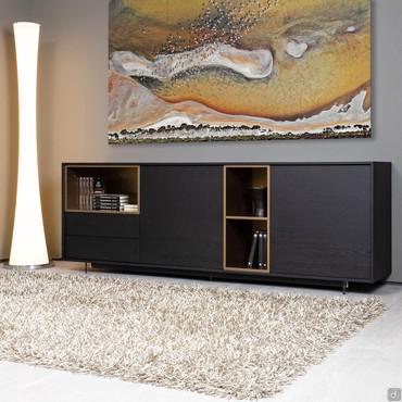 Modernes Sideboard in Holz mit offenen Fächern Ohio (Modell mit offenen Fächern identisch nicht mehr erhältlich)