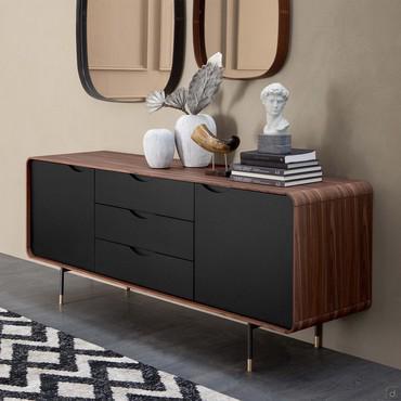 Minimalistische Sideboard mit Opera-Rahmen