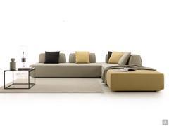 Prisma modulares Sofa mit frei platzierbaren Modulen