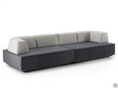 Modulares Sofa Prisma in der zweifarbigen Version