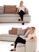 Sitzproportionen des Sofas Banus