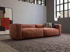 Weiches lineares Sofa 285 cm breit