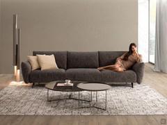 Designersofa Malibù mit gepolsterten Armlehnen