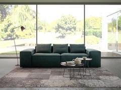 Lineares Sofa mit Armlehnen cm 40 Square