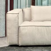 Square Sofa - 70 cm hohe Armlehne passend zur Rückenlehne