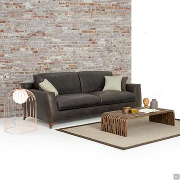 Elwood Sofa im Altleder-Look von HomePlaneur