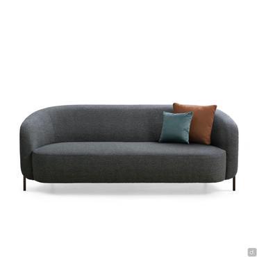 Lineares Sofa mit durchgehender Sitzfläche Bailey 