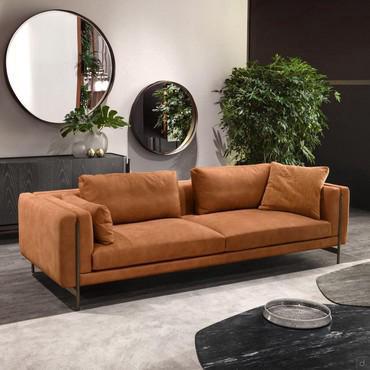 Designer Sofa mit schmiedeeisernen Füßen Shanghai von Cantori