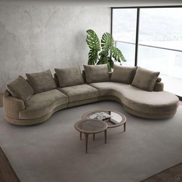 Gebogenes Ecksofa Cancun