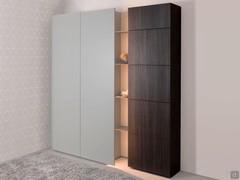 Eleganter und modularer Schuhschrank aus Holz Plan