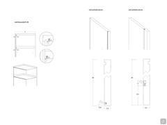 Hochschrank Lounge mit offenen Fächern Lounge - Optional LED-Leiste