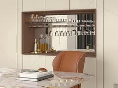 Modernes Wohnzimmer Barschrank Lounge