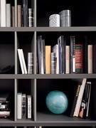 Aliant bookcase open compartment dividers.