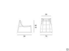 Plan of Holly armchair