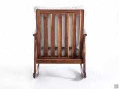 Handcrafted solid walnut wood backrest