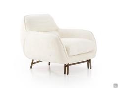 Armchair Venice, also available with fabric, velvet and leatherette upholstery