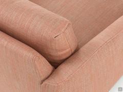 Detail of the stitches of the overall armchair