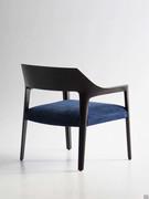 Wooden armchair with upholstered seat Scheggia elegant and refined