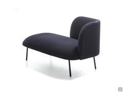 Chaise longue Fortune also ideal for contract environments