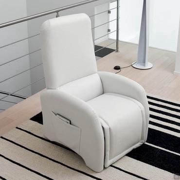 Pierrette relax armchair with removable cover