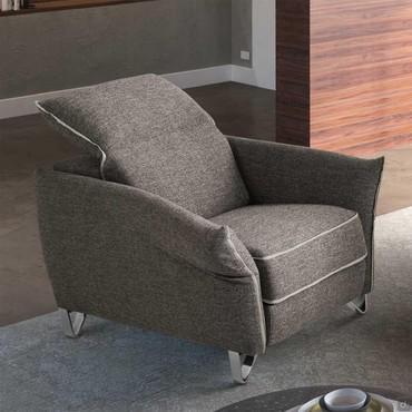 Armchair Icaro fabric recliner