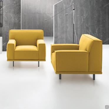 Modern living room armchair Aliseo