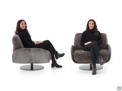 Proportions and seating ergonomics of the Belfast armchair