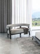 Tilde in a 2-seater sofa version, ideal in a lounge area as well as in the bedroom