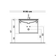 Pipes and drains position - example