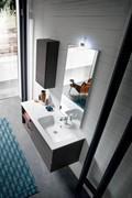 N51 - Atlantic bathroom unit with Bliz mineralguss basin